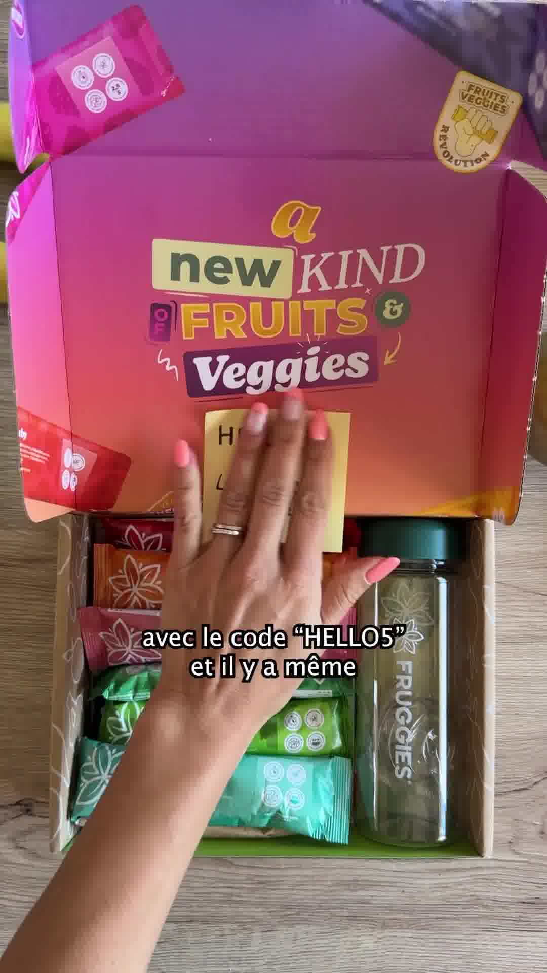 Pas le temps de bien manger ? Fruggies est là⚡️🥝