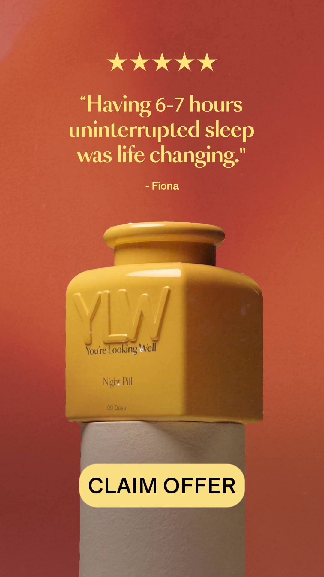 Deeper sleep. Fewer night-time wake-ups.