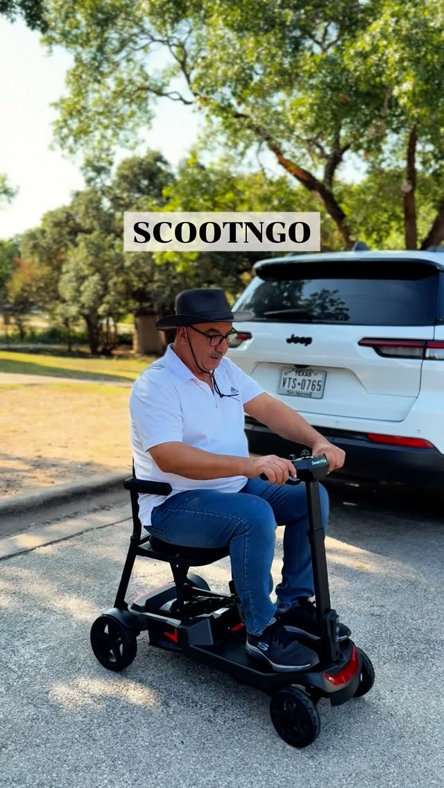 Making life easier for my dad 💙 @scootngo.official mobility scooter is so lightweight and simple to handle — freedom and comfort in every ride 
.
🔗Link in my Bio
👉🏻for 5%off apply ‘SNGLITE2’
.
.
.
.
.
.
.
.
#scootngo #mobilityscooter #lightweightmobilityscooter