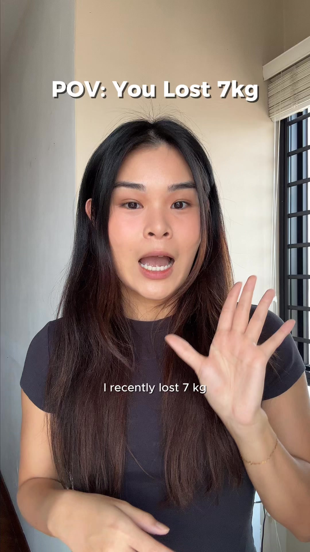 She's down 7kg and thriving 🔥