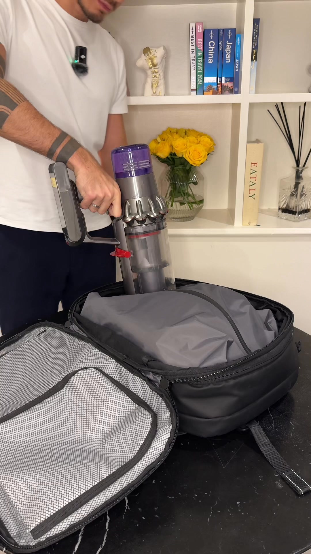 50% in più di spazio con Airback!