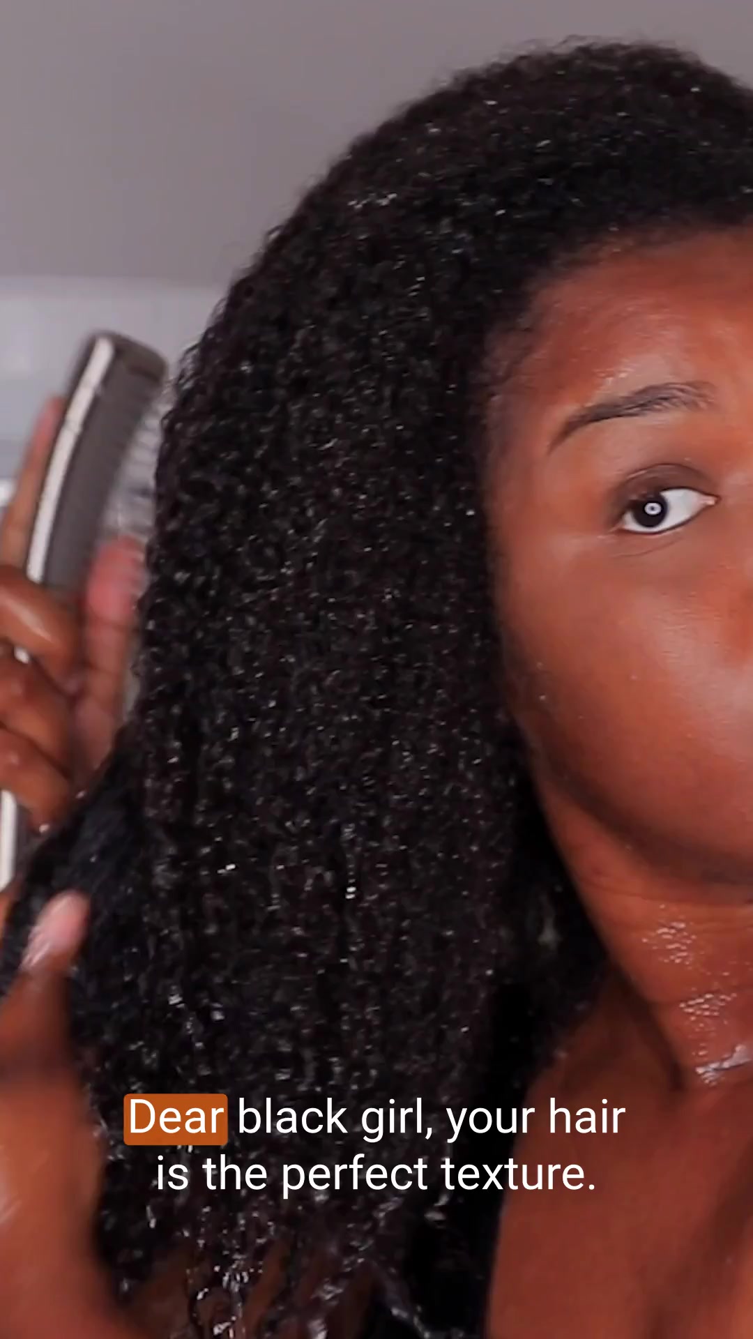 Made for the DRIEST hair on earth