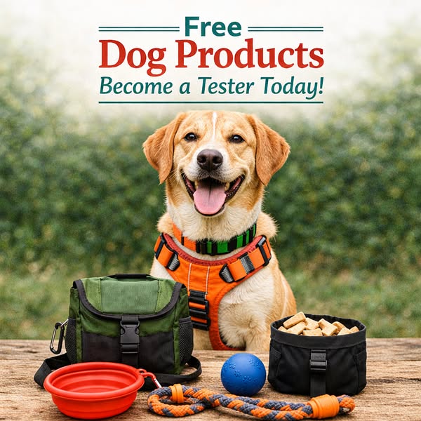 Free Dog Products — Become a Verified Tester