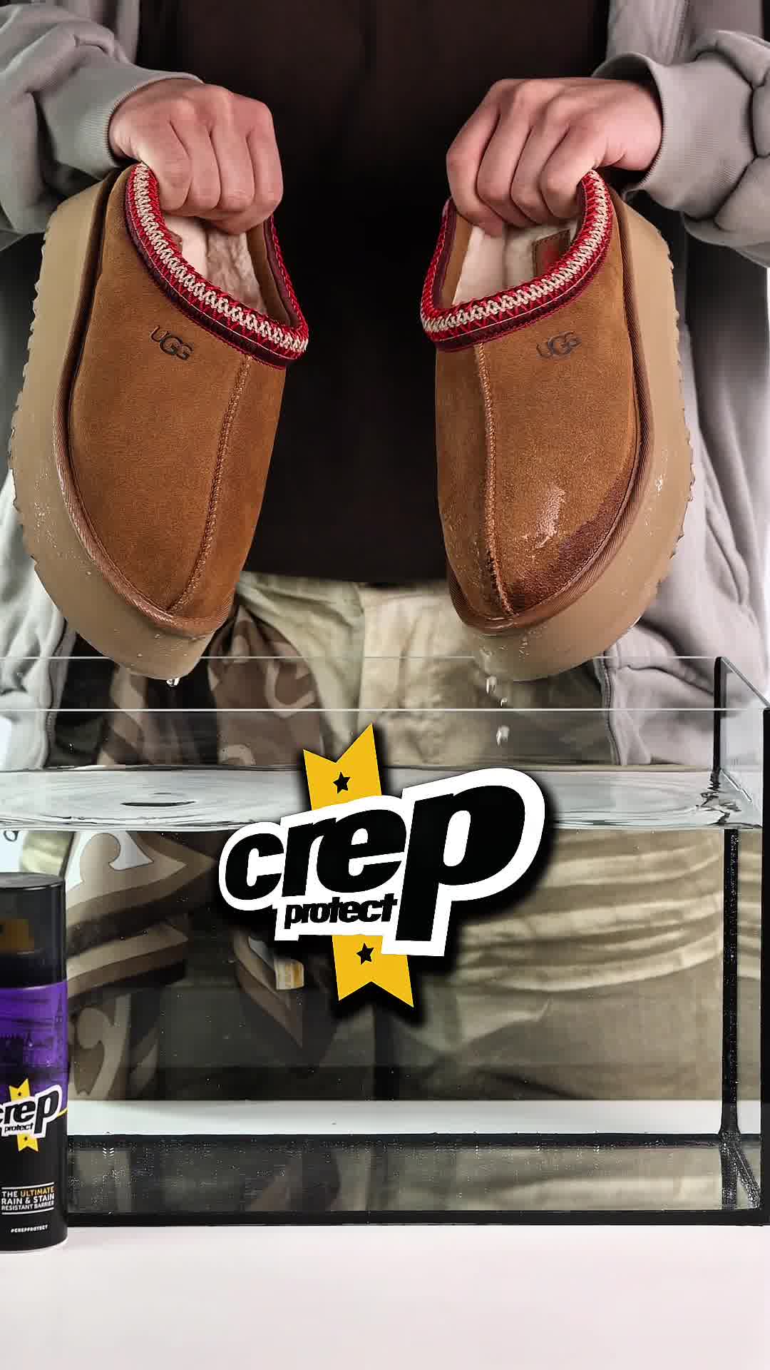 The ultimate waterproofing technology for your sneakers. Protects up to 12 pairs.