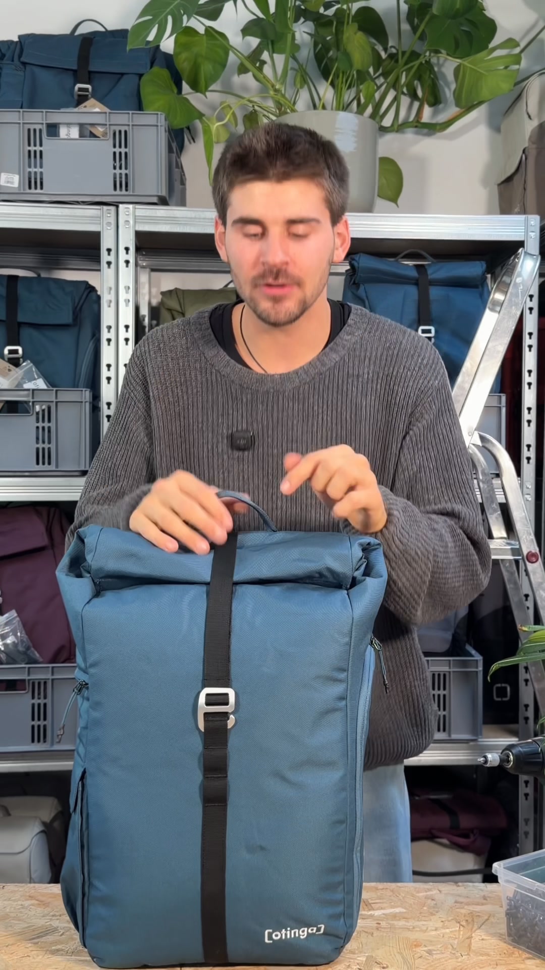 🎒 Radtasche und Rucksack in einem