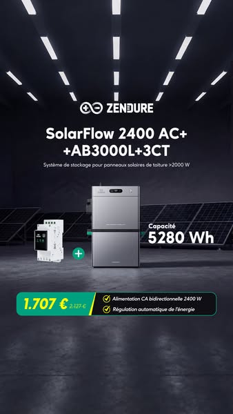 SolarFlow 2400 AC++AB3000L+3CT丨1.707€