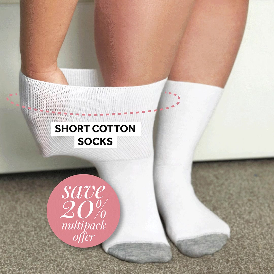 SuperWide Cotton Socks