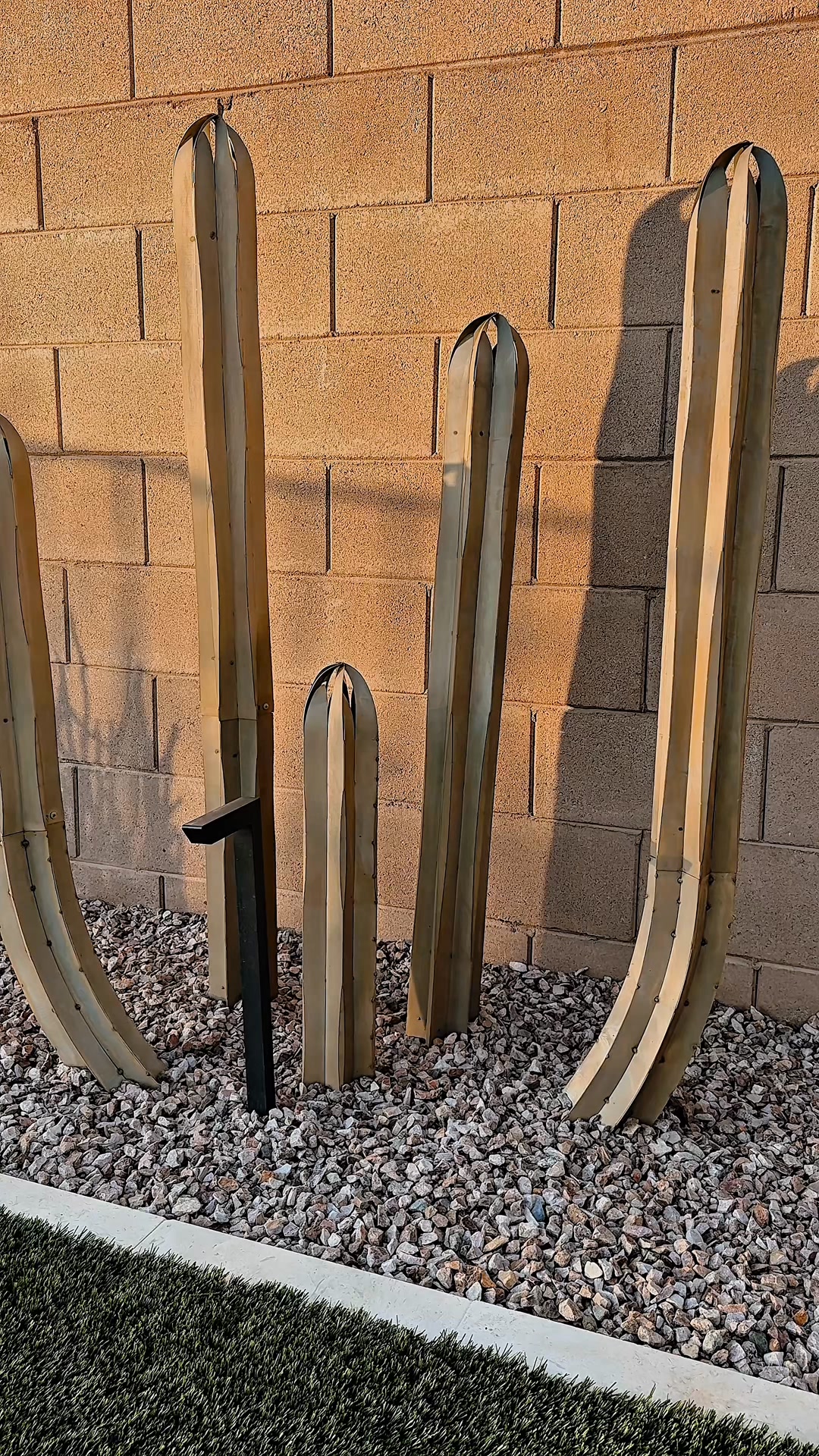 Handcrafted Metal Yard Art