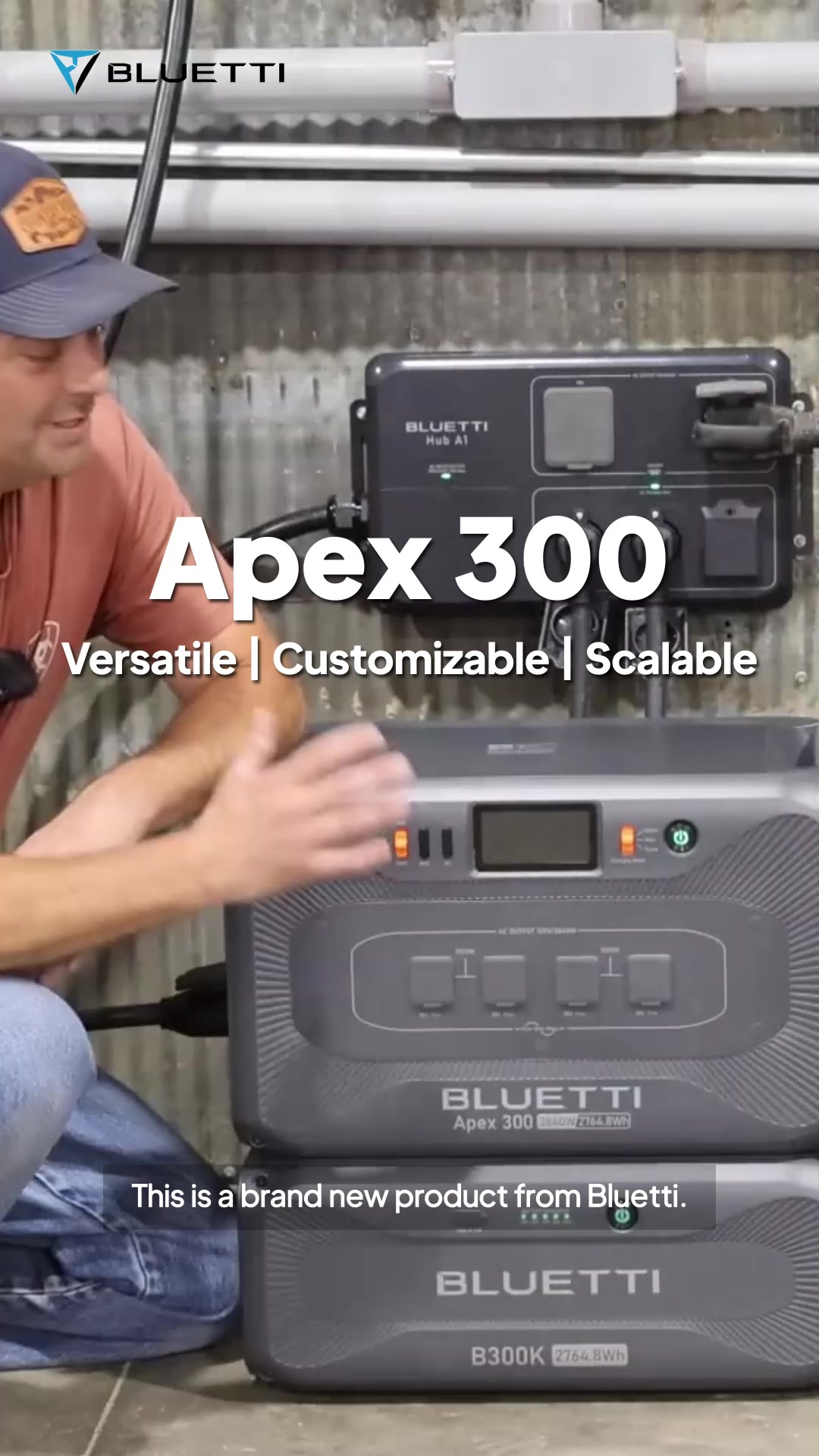⚡ The brand new BLUETTI Apex 300 — Power Anywhere, Anytime
Adventure, freedom, or blackout — the BLUETTI Apex 300 has you covered:
🏕️ Camping & RV Life — Run fridges, lights, coffee makers, and more off-grid
🌄 Off-Grid Living — Expandable up to 58kWh for long-term independence
🏠 Blackout Protection — Instant 20ms UPS switchover keeps your home safe
☀️ Solar Ready — Harness up to 2,400W solar input for clean, endless power
🔋 Massive 2,764.8Wh capacity | 3,840W–11.52kW output
💪 From wild adventures to unexpected outages, Apex 300 keeps your world powered.