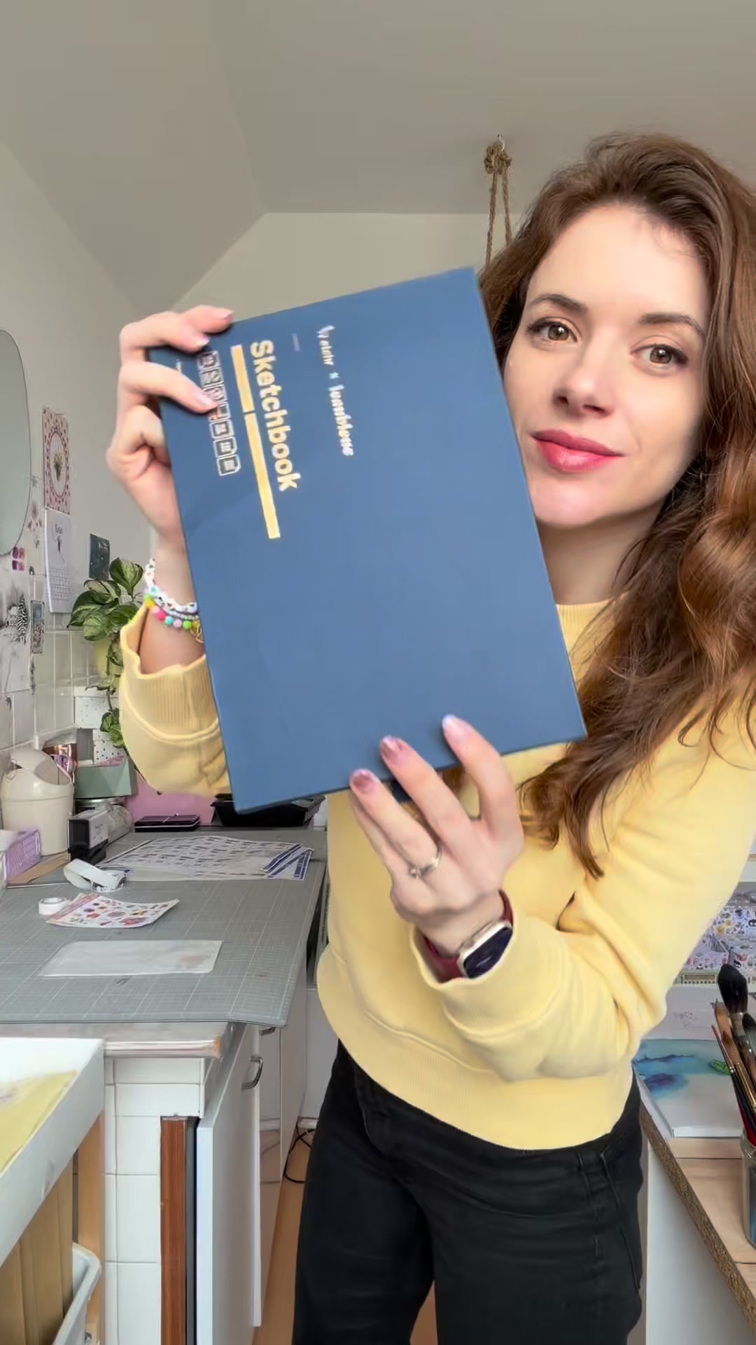 Two Cotton Papers. One Sketchbook.