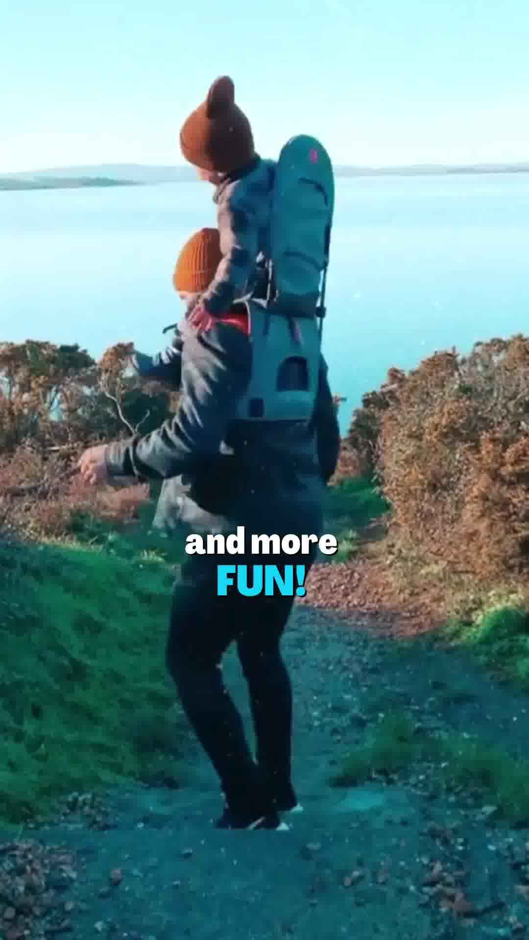 🏆 Award-winning child carrier made by Scandinavian dads