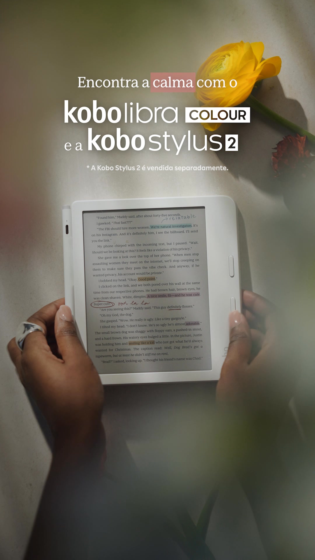 Descobre o Kobo Libra Colour