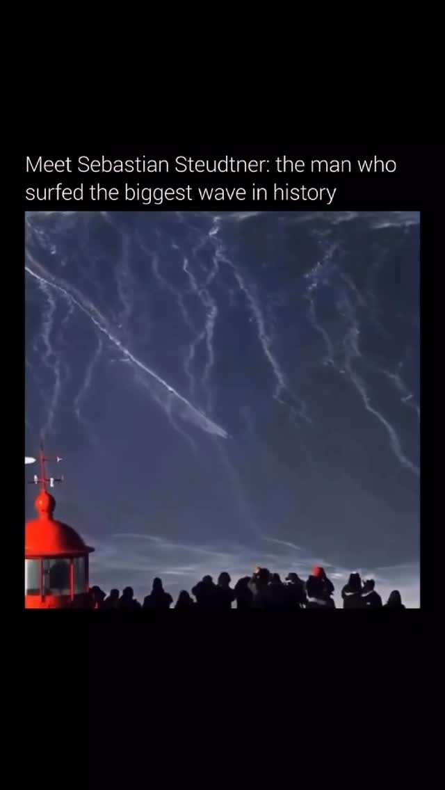 In 2020, Sebastian Steudtner rewrote the limits of surfing at Nazaré 🌊🔥
Charging into a towering 115-foot wall of water, he set the Guinness World Record for the largest wave ever ridden — a moment that stunned the surf world and went instantly viral. The clip captured not just technical mastery, but the sheer, unfiltered power of the Atlantic.

Nazaré is a phenomenon. An enormous underwater canyon funnels and amplifies incoming swells, transforming a quiet fishing village into one of the most extreme wave arenas on Earth — where mistakes are unforgiving and precision is everything.

This wasn’t just a personal triumph. Steudtner’s ride expanded what humans thought was possible, forged by years of preparation, total focus, and fearless commitment — all converging in a single, historic drop 🌍

Via: @sebastiansurfs

#nazare #surfing #bigwave #portugal #ocean