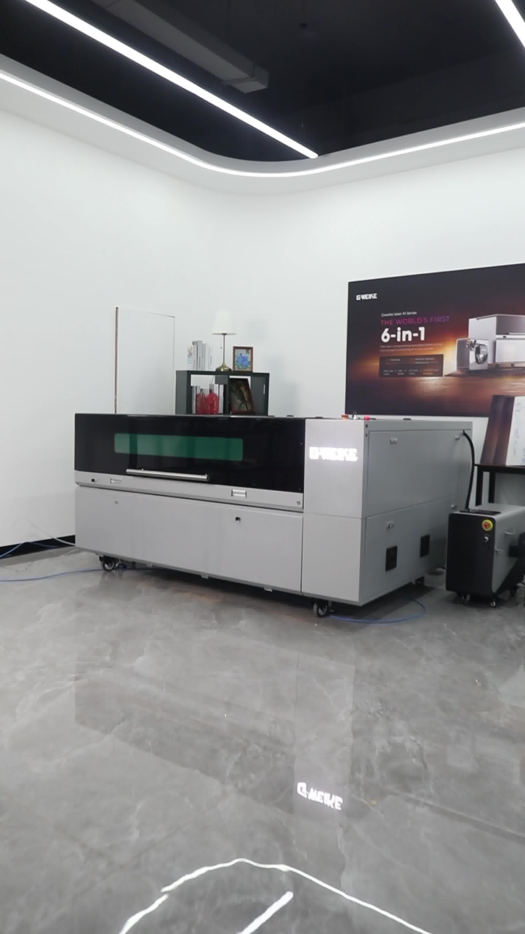 💥13999USD= 1200W Fiber Laser Cutter+ Laser Welder+ 130W CO2 Laser
