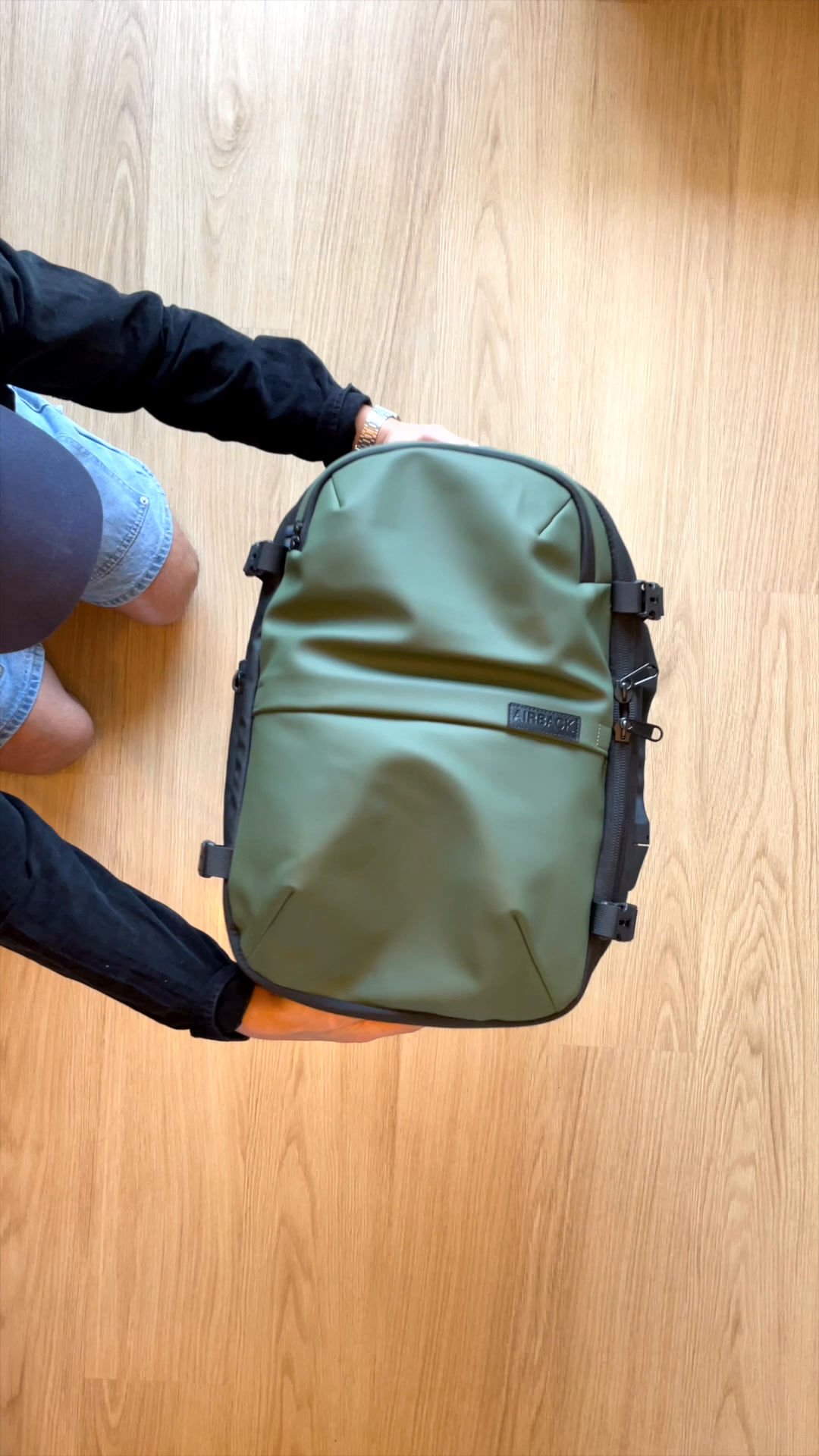 50% in più di spazio con Airback!