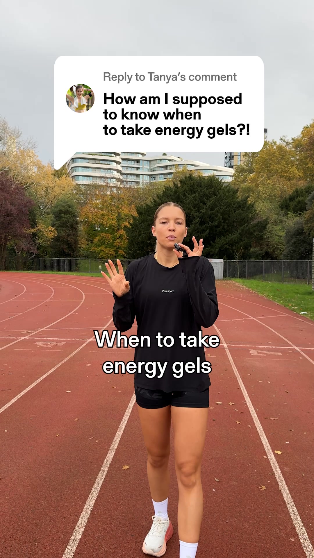 The first energy gel actually designed BY runners, FOR runners 💥

We’ve tested it with over 500 runners before launch because we knew it had to be right 🏃

Here's what makes Puresport Energy Gels different: 

⚡ One gel every 30 minutes - we've run the numbers for you
🧪 Dual carb formula that's gentle on your gut
😋 Light, natural flavours, without the artificial taste

Shop yours → puresport.co