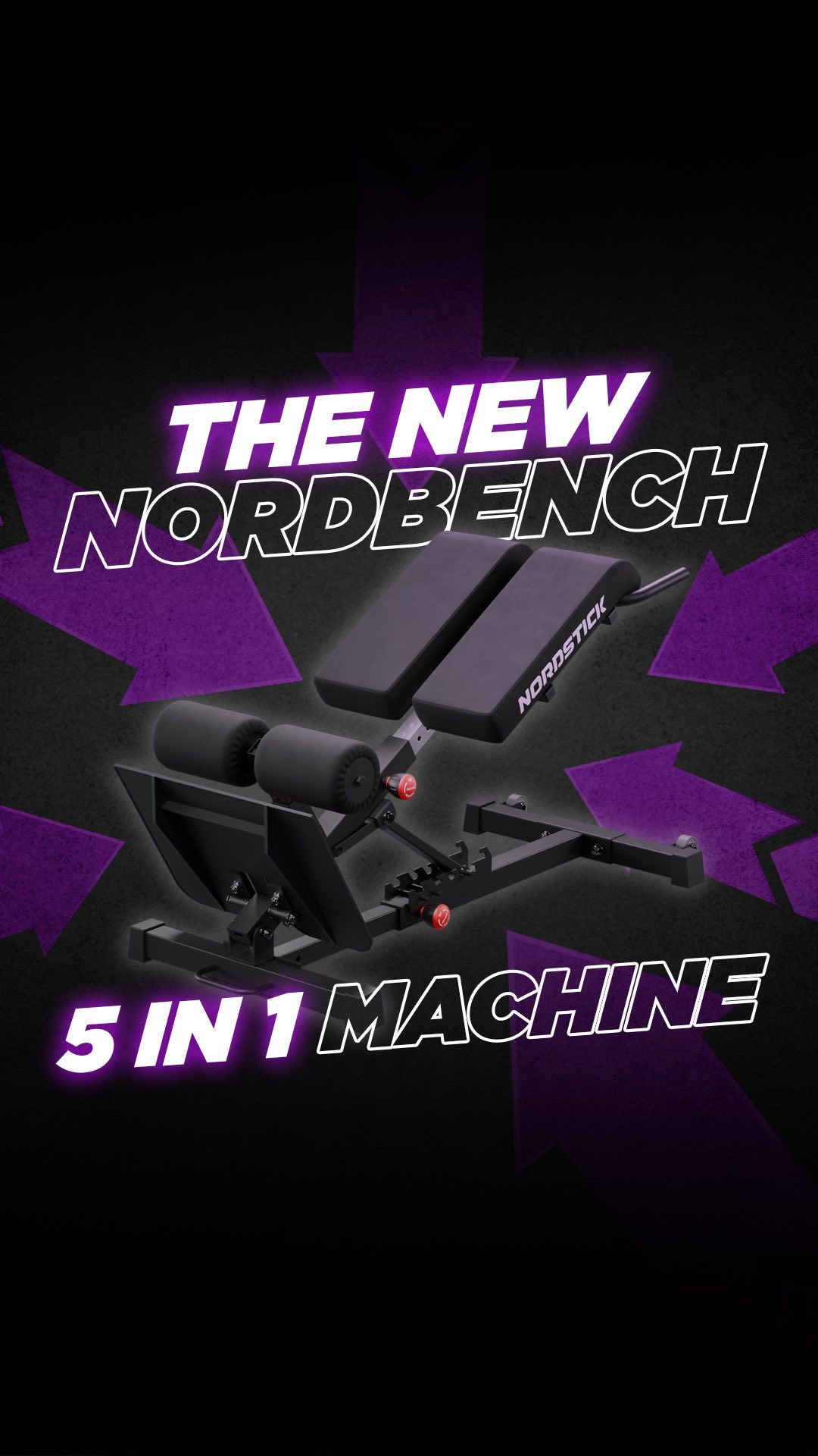 🚀 Introducing the NordBench: The Ultimate Home Fitness Solution! 🚀

👋Say goodbye to clutter and hello to versatility! The NordBench combines 5 essential machines into one compact, space-saving design. Perfect for any fitness level, the NordBench allows you to perform Nordic curls, back extensions, slant board squats, hip thrusts, and split squats all from the comfort of your home.

💪 6 Reasons Why You’ll Love the NordBench:

1️⃣ 5 Machines in 1: Achieve a full-body workout with just one bench.
2️⃣ Compact Design: Smaller than a suitcase, fits anywhere without clutter.
3️⃣ High-Quality Construction: Built with industrial-strength steel, ultra-comfortable foam, and antimicrobial leather. Rated to support up to 500 pounds.
4️⃣ Customizable Workouts: Adjust to your fitness level with ease.
5️⃣ Community-Driven Design: Created with input from fitness enthusiasts like you, ensuring it meets all your workout needs.
6️⃣ Industry Defying Price - Get premium quality and unmatched versatility for an unbelievable price! 

🎉 Special Launch Offer: Be the first to experience the NordBench! Limited stock is available, so act fast and secure yours today!

🔗 Click the link to learn more and reserve your NordBench now. Get in the best shape of your life, right from home!