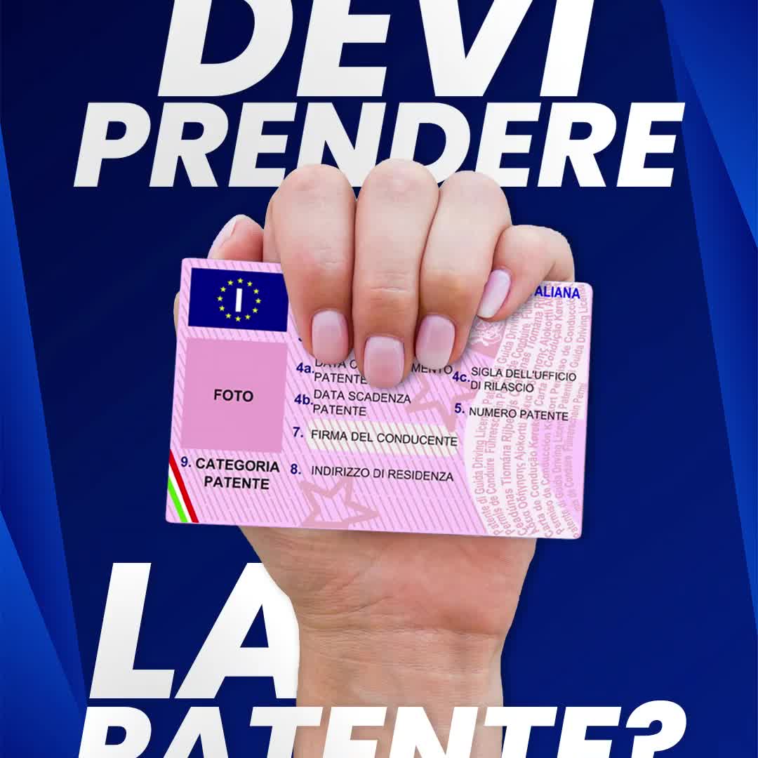Ottieni la patente ora: contattaci!