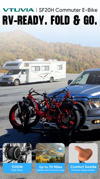 Hit the open road with SF20H! 🚴‍♀️