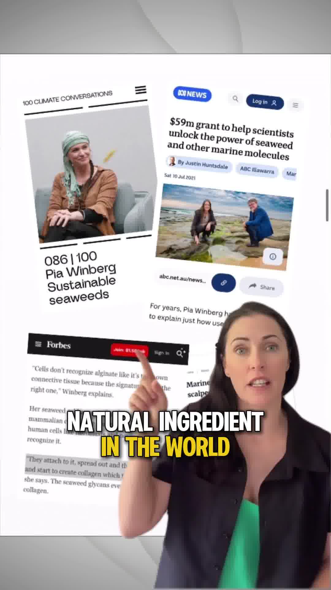 The first skincare ingredient in the world to do this…