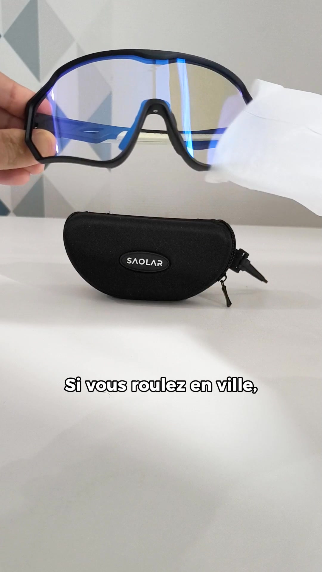 Lunettes de vélo photochromiques