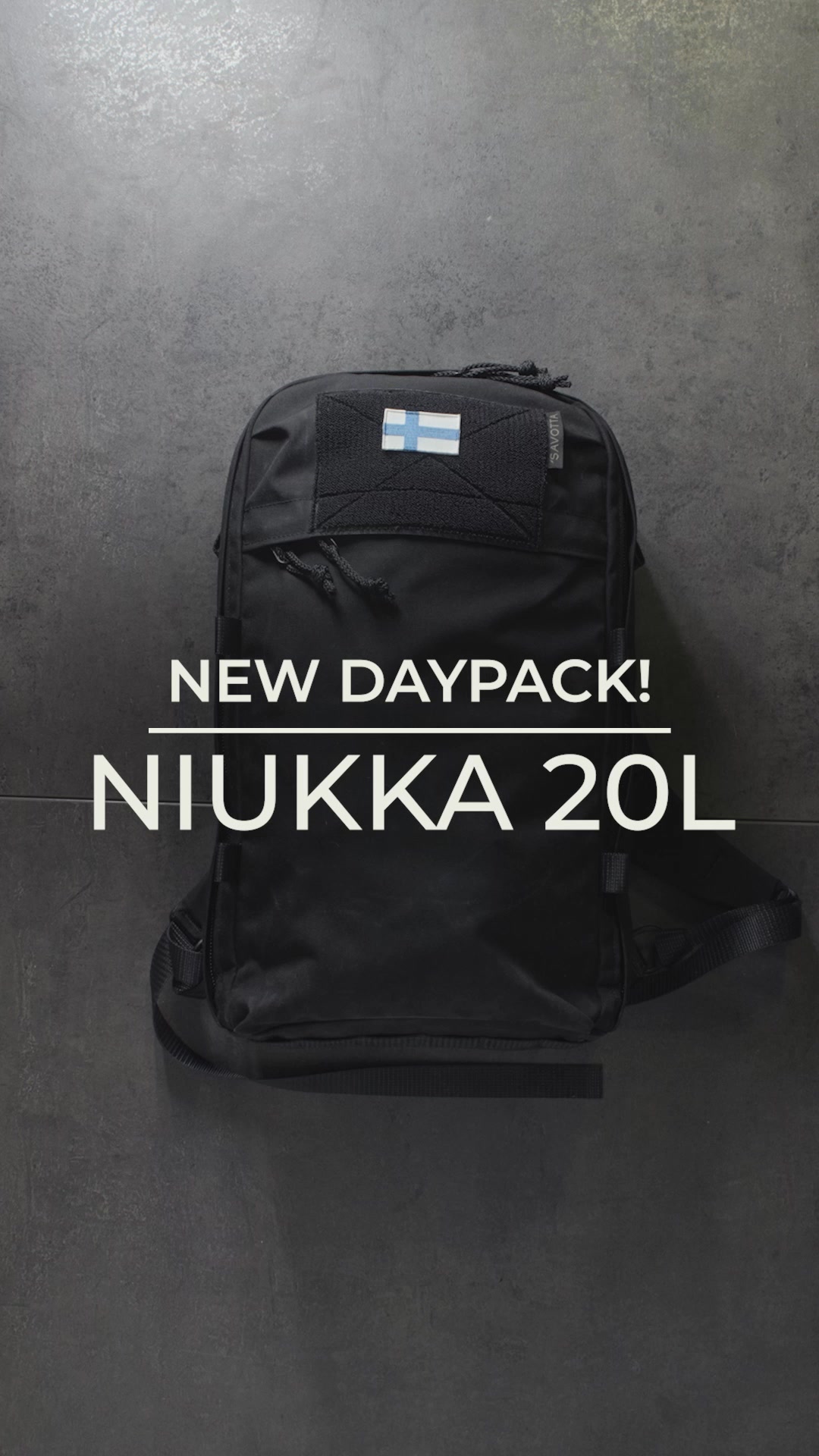 Niukka 20L reppu