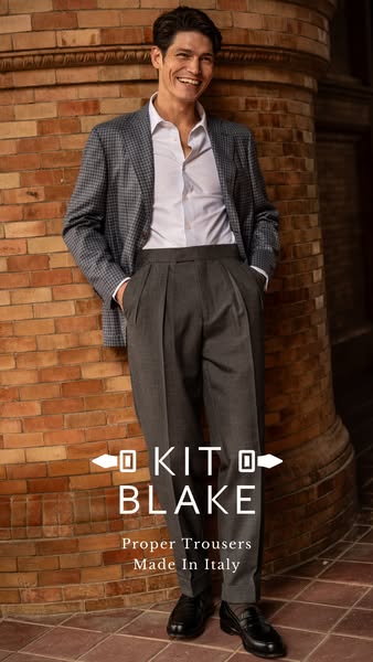 Kit Blake Trousers - Proper Trousers, Made In Italy