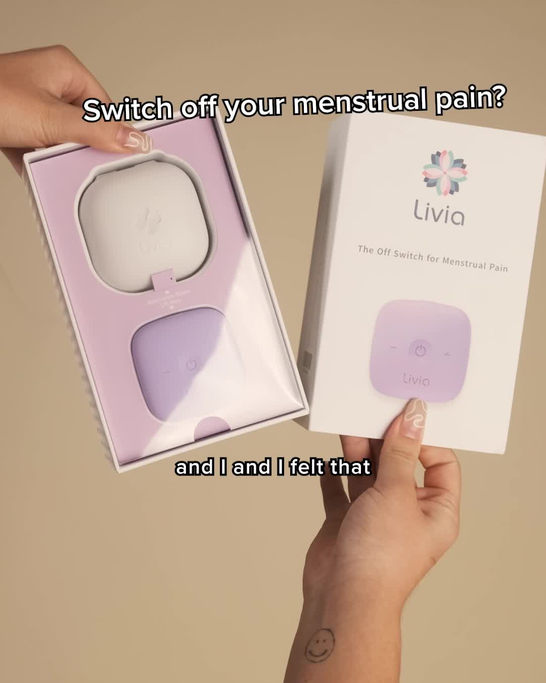 Switch Off Period Pain 👉🏻