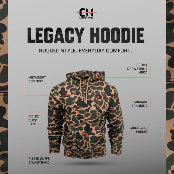 A hoodie that hits different.