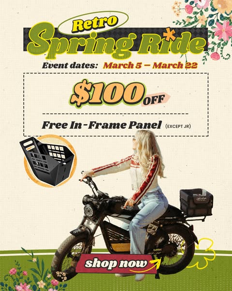 Ebikes for Sale - Customize the Qiolor Electric Bike You Want