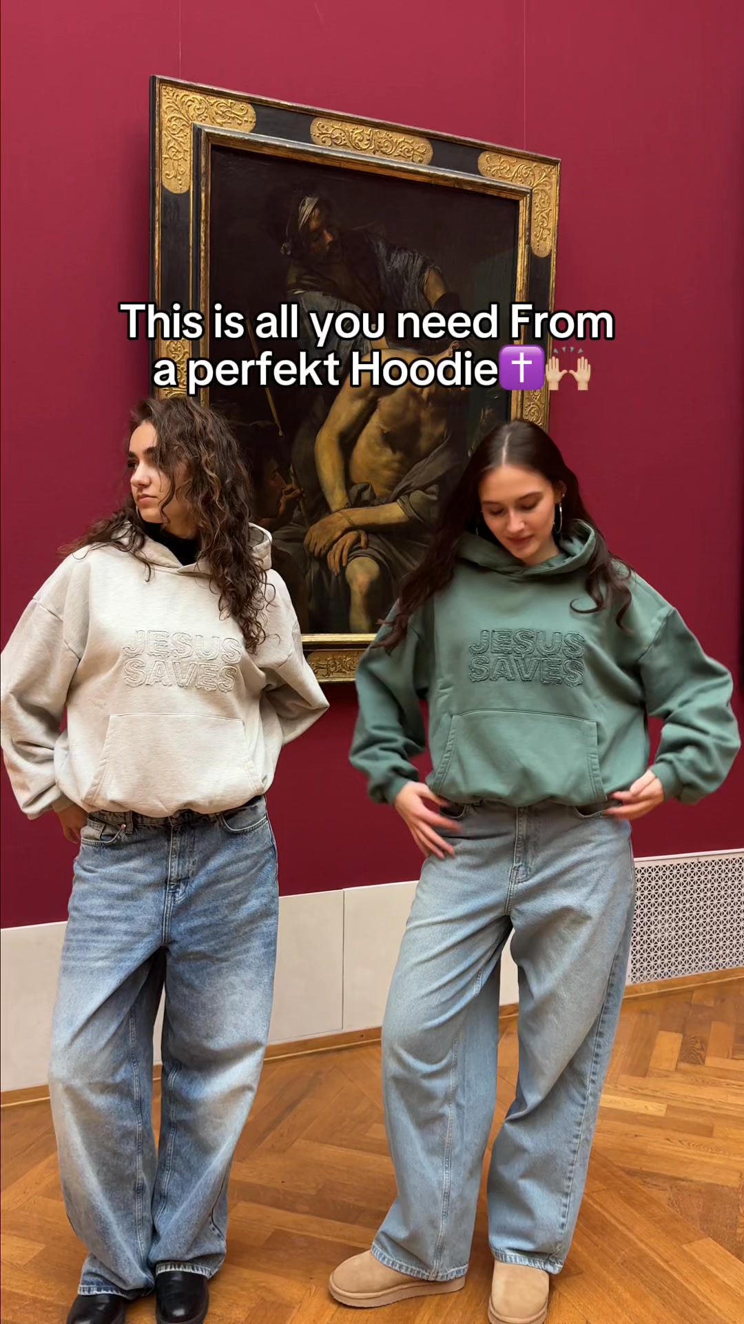 Basic Jesus Saves Hoodie✝️