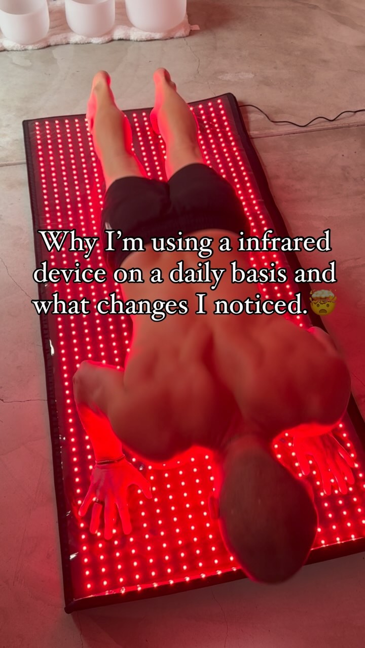 Here’s what I noticed 👇🏼👇🏼👇🏼

I started using the @megelinofficial red infrared light mat and have been really loving it. I feel my recovery speeded up and my inflammation in my body decreased.

Infrared light and especially this device has many many benefits

Let me tell you a few of them:

1.Improved Circulation: Infrared light can stimulate blood flow, helping oxygen and nutrients reach tissues more efficiently, which may enhance healing and recovery.

2.Pain Relief: The heat and light from infrared therapy can alleviate pain by reducing inflammation and promoting cellular repair, particularly for muscle and joint discomfort.

3.Cellular Regeneration: Red and near-infrared light can penetrate deep into the tissues to boost mitochondrial activity, supporting faster cell regeneration and improved energy production.

4.Reduced Inflammation: Infrared therapy may help reduce chronic inflammation, which is linked to a range of health issues, including autoimmune conditions, injuries, and muscle fatigue.

5.Detoxification: The warmth from infrared light can encourage sweat production, which may help the body eliminate toxins and promote overall detoxification.

6.Improved Skin Health: Red light therapy is often used to promote collagen production, reducing the appearance of fine lines, wrinkles, and improving skin elasticity.

7.Enhanced Muscle Recovery: Athletes and active individuals often use red light therapy to speed up muscle recovery after workouts by reducing inflammation and enhancing blood flow to damaged tissues.

8. Stress Reduction and Relaxation: The calming warmth of infrared light can help relax muscles, lower stress levels, and improve mental well-being, often aiding in better sleep and relaxation.

Highly recommend you looking into it and elevating your health :)

Click link in bio and use code Juergen5 for 5% off 🙏🏽

#redlight #healing #health #fitness #selfcare #selflove #grateful #gratitude #heal #fyo #reels #godsplan #viral