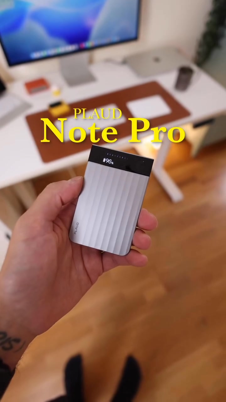 Plaud Note Pro : L’appareil de prise de notes IA le plus avancé au monde