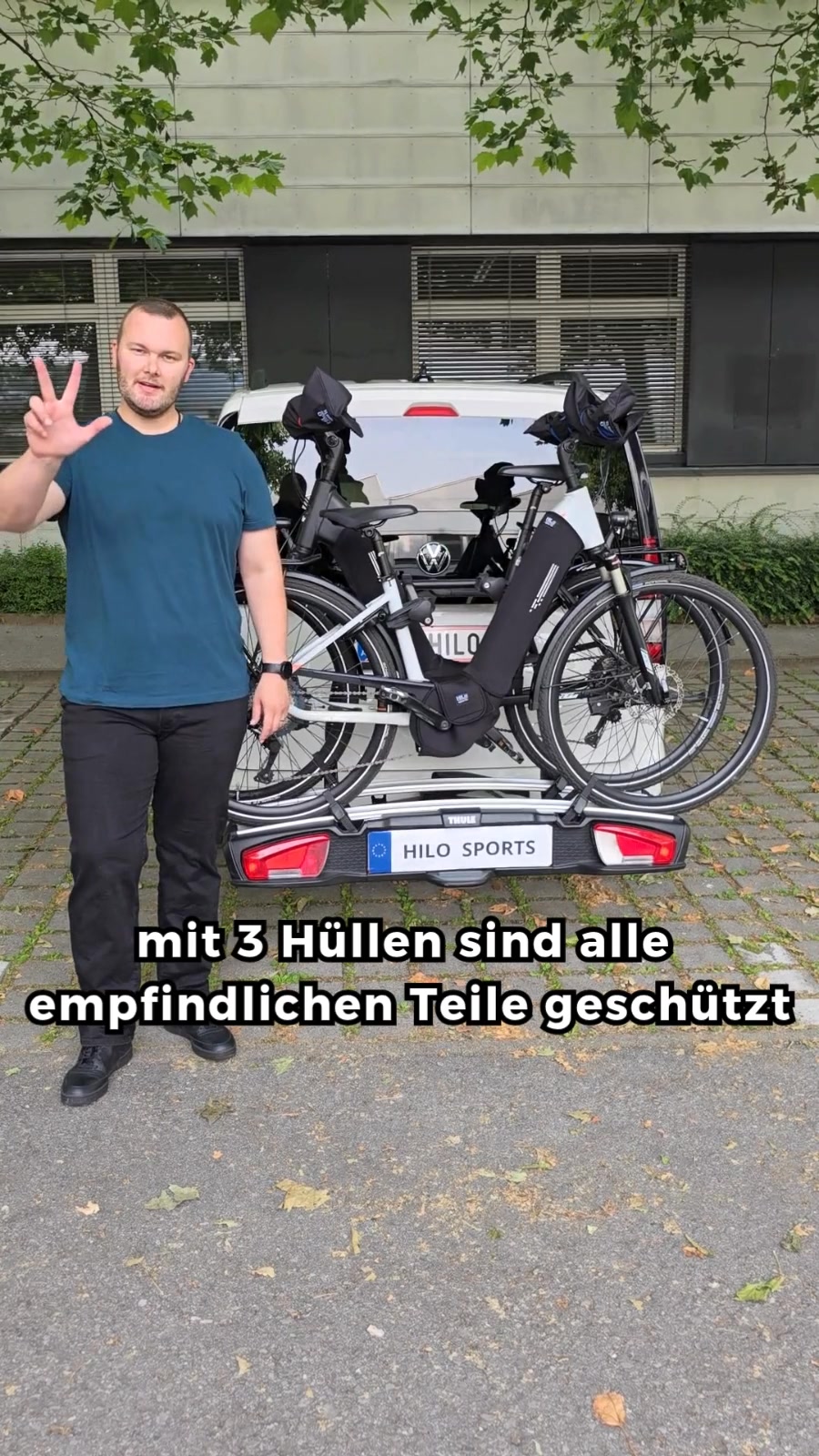 E-Bikes am Träger schützen?