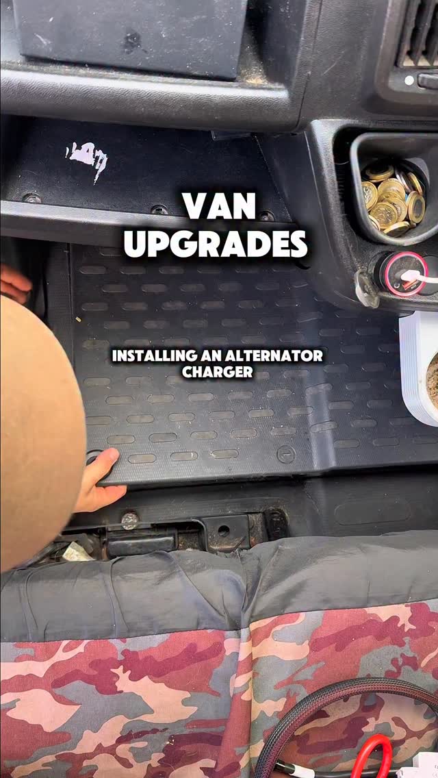 Vanlife upgrades 🚐 
.
.
AD | come and install Bluettis charger one with me.. This basically means my bluetti will charge much faster whilst I’m driving around and give me more flexibility to be off grid especially in the winter months. Click the link in my bio for a discount code! 

#vanlife #offgrid #bluetti #elite100v2 #campervan