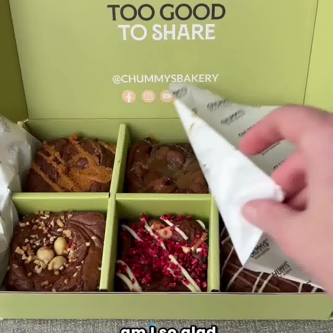 📦 Brownies Delivered = The Easiest Way to Share Joy!