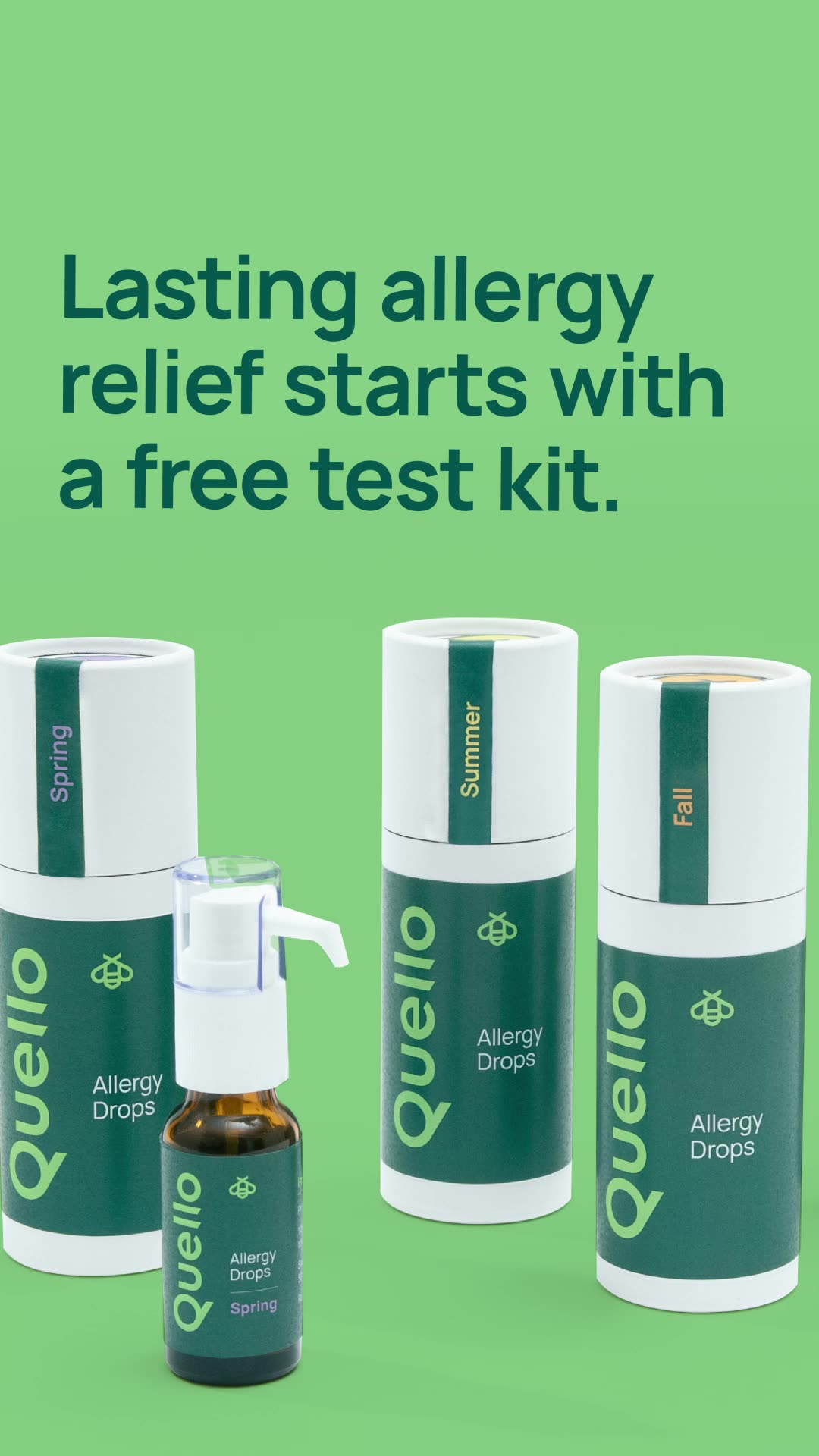 Doctor-led allergy therapy at home.