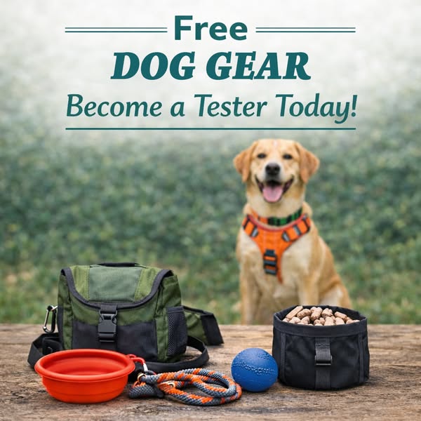 Free Dog Products — Become a Verified Tester