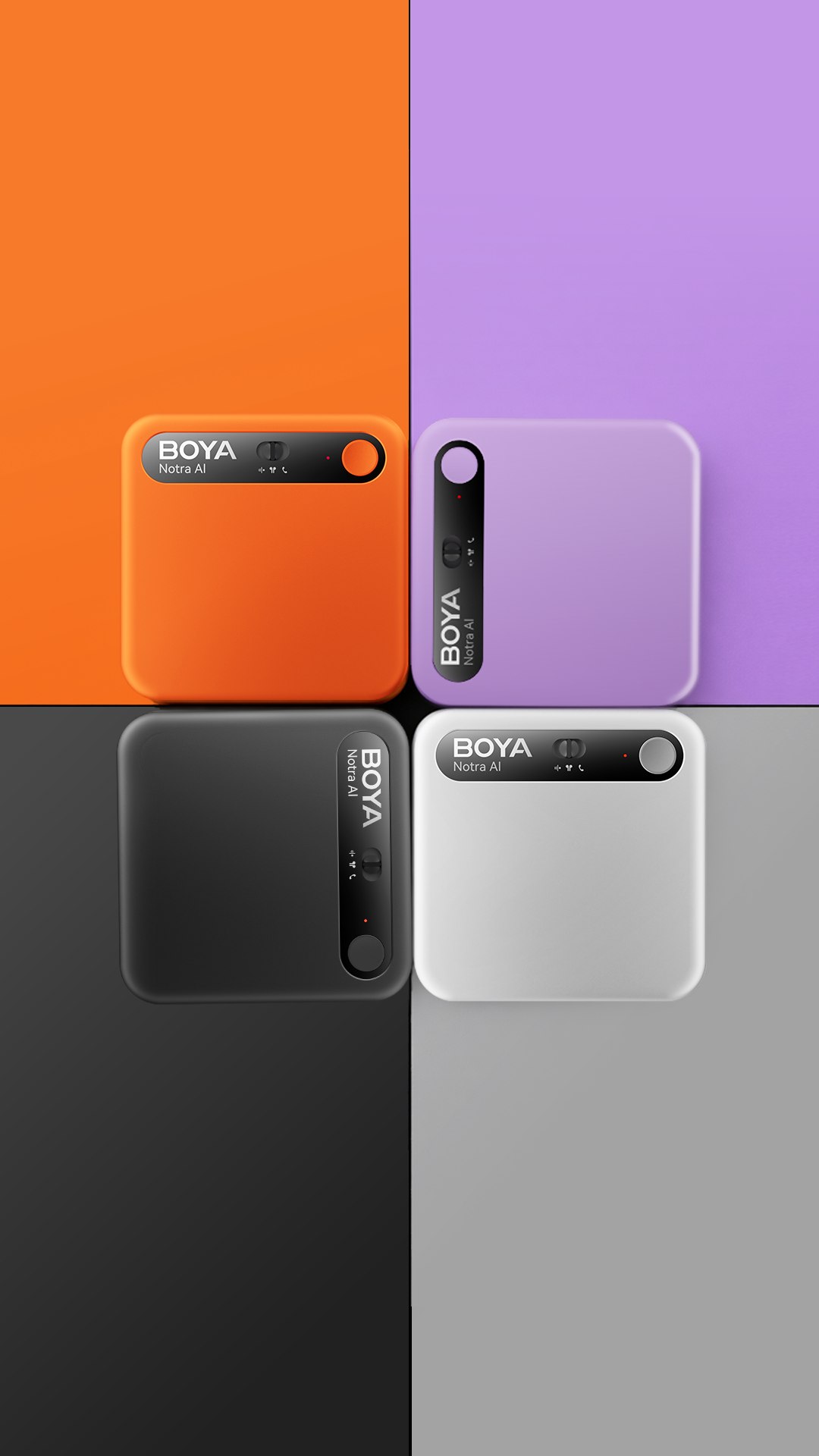 ✨ Same Notra. Different vibes.
🎨 Four colors made to match your style.
👉 Let's explore the details of BOYA Notra.
#boya #boyanotra #recordingmaster
