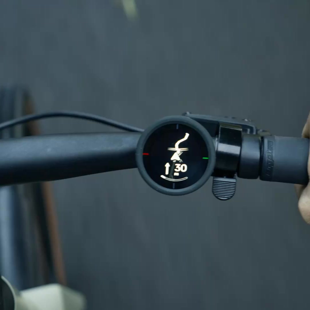 Minimalist cycle GPS navigation