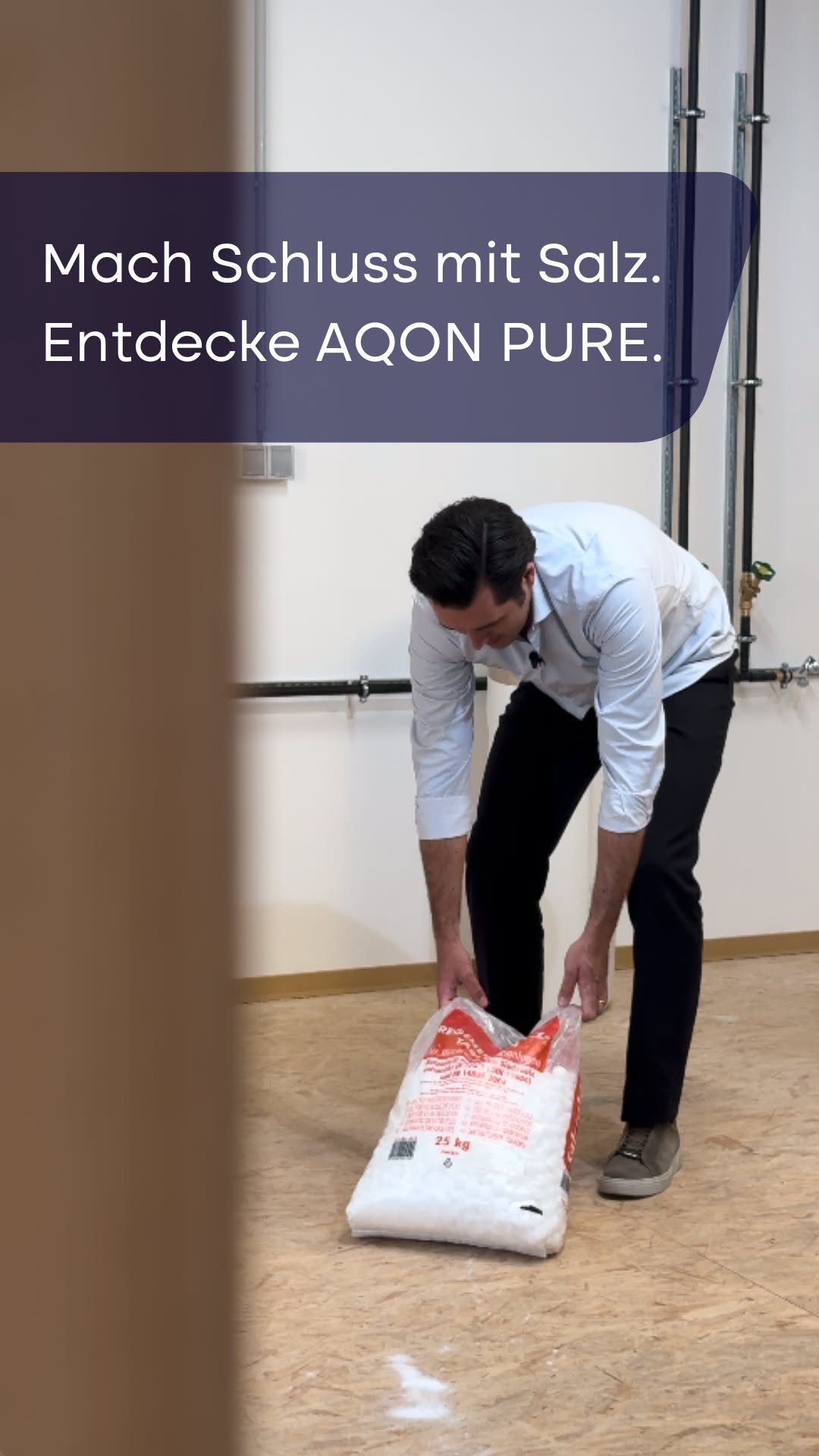 AQON PURE - umweltfreundliche Wasserenthärtung