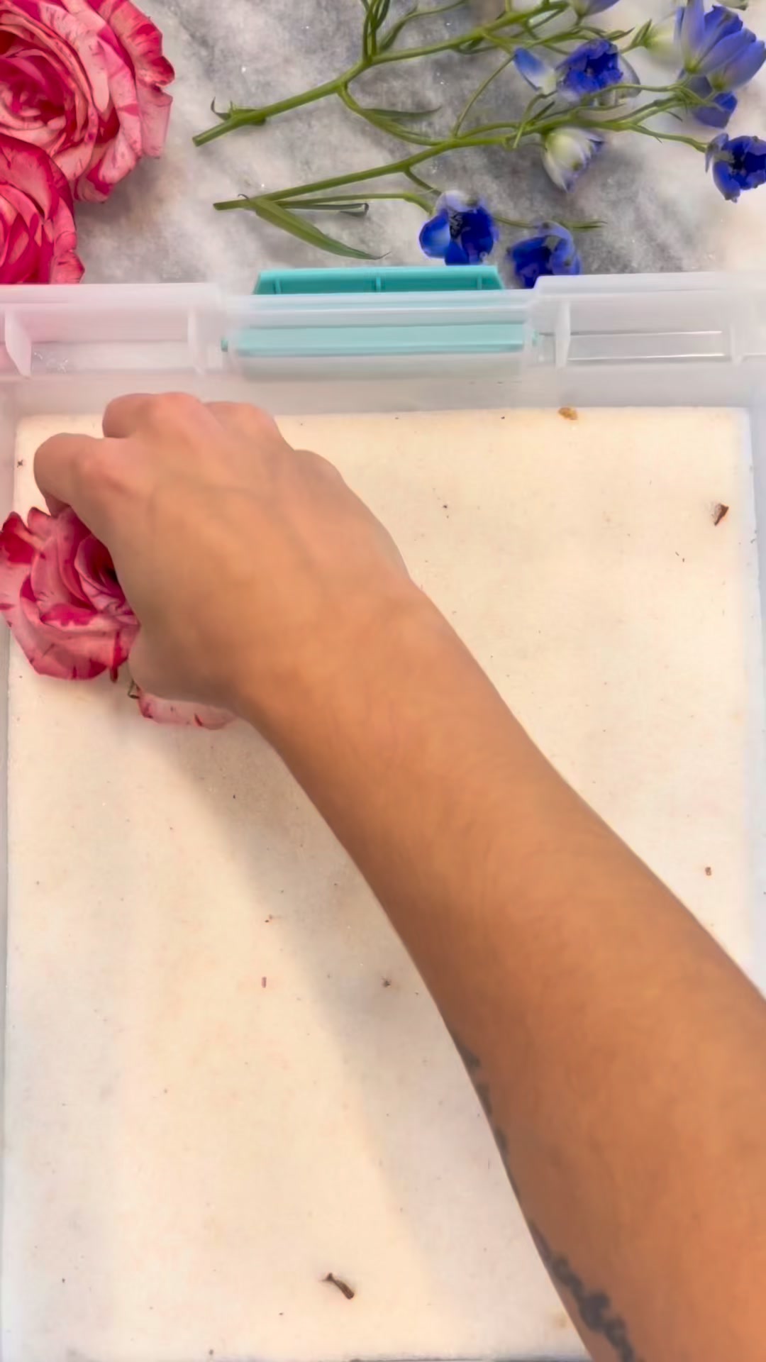 New Floral Preservation Resin