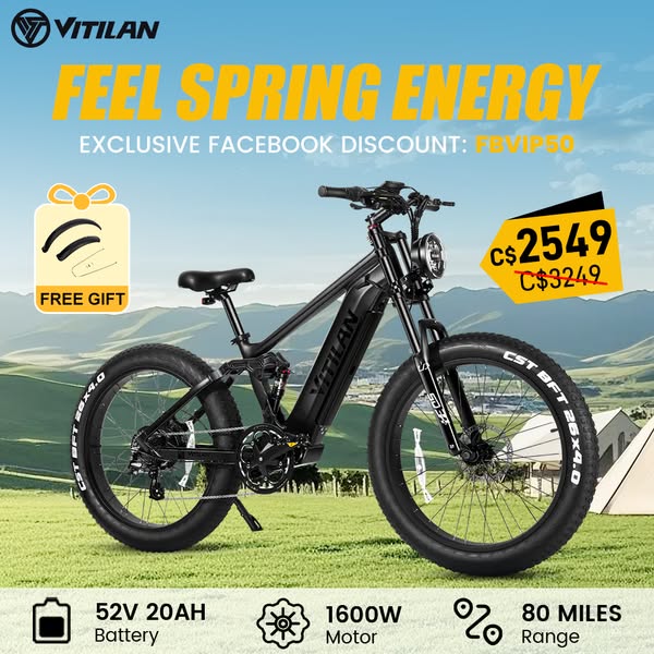 🔥Only C$2549,use code 【FBVIP50】 and save C$50 — Facebook exclusive!