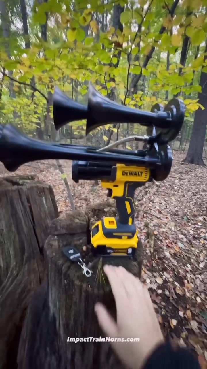 Experience the Roar of an Impact Train Horn! 
Order now at ImpactTrainHorns.com 

🎉 Use promo code “Facebook” at checkout for an exclusive discount! Don’t miss out! 🔊
#ImpactTrainHorns #horngun
