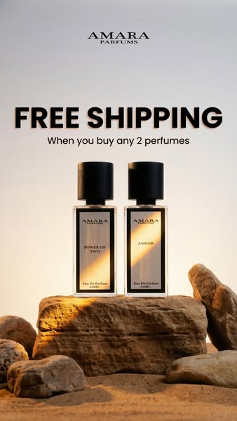 Two Fragrances. Complimentary Delivery.