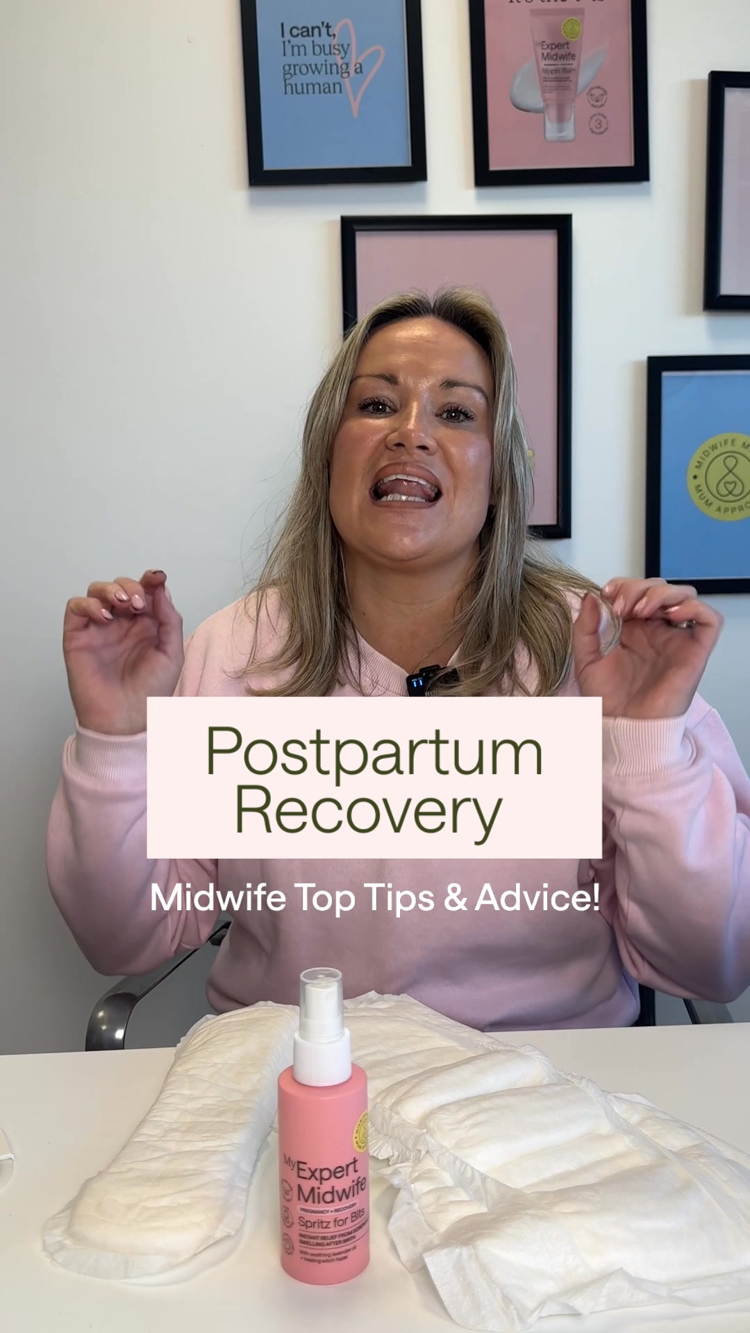 Spritz for Bits = your postpartum lifesaver.