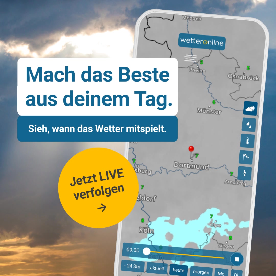 Dein Wetter. Verlässlich bei Regen & Kälte 🌧️