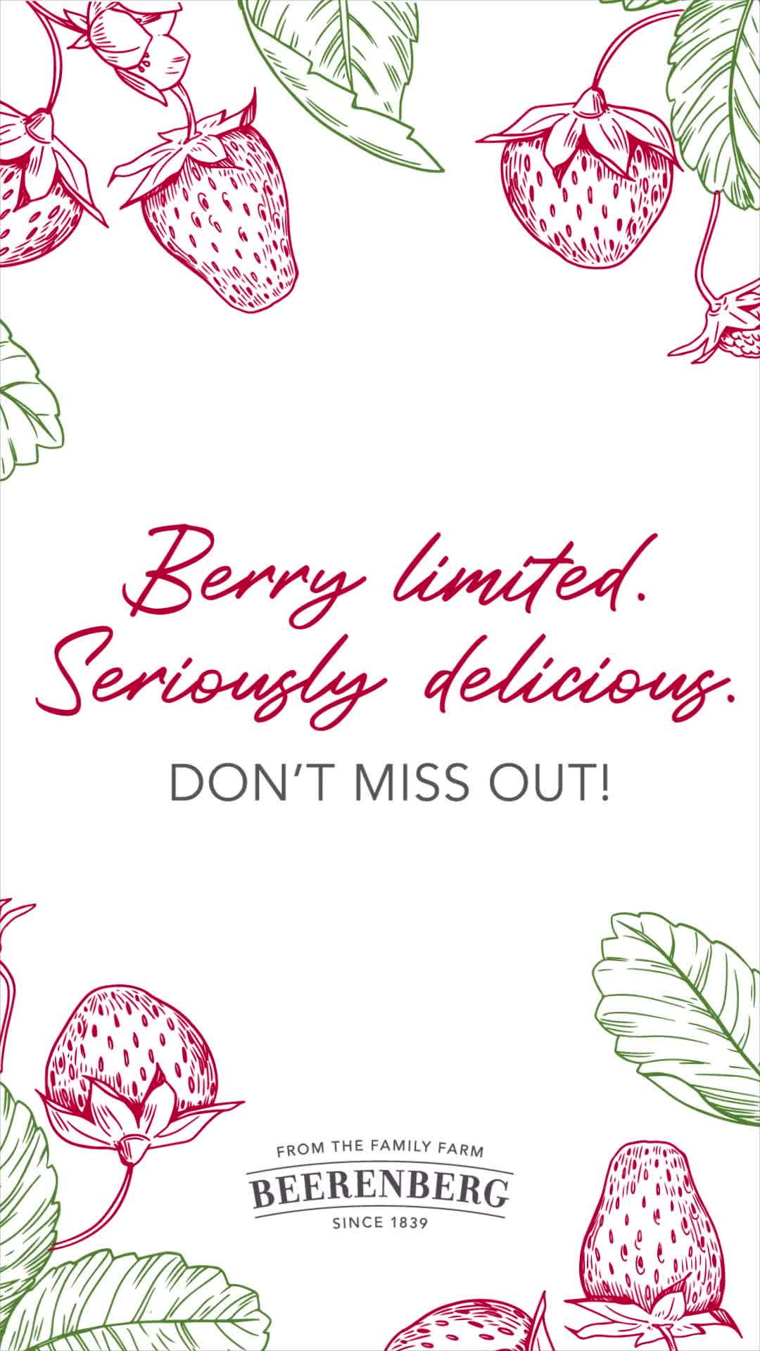 Beerenberg Strawberry Drizzle