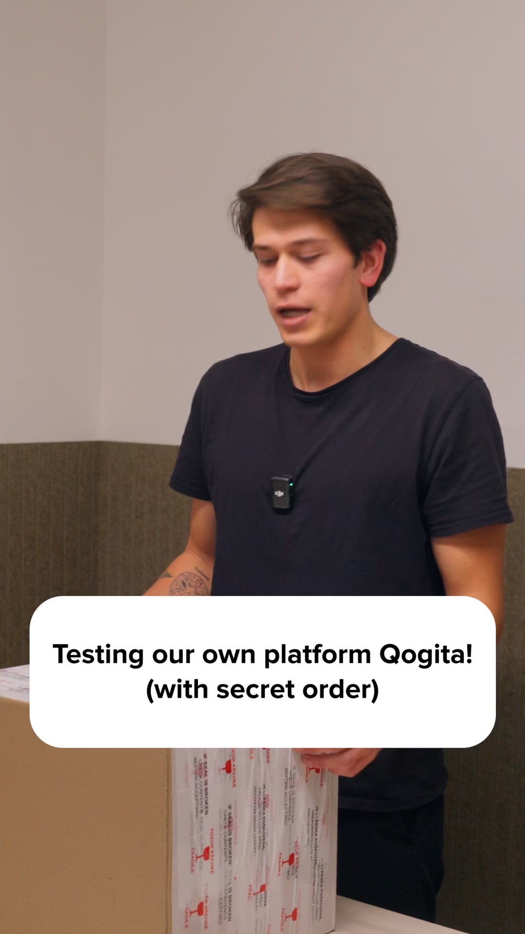 Your order will arrive like this 📦