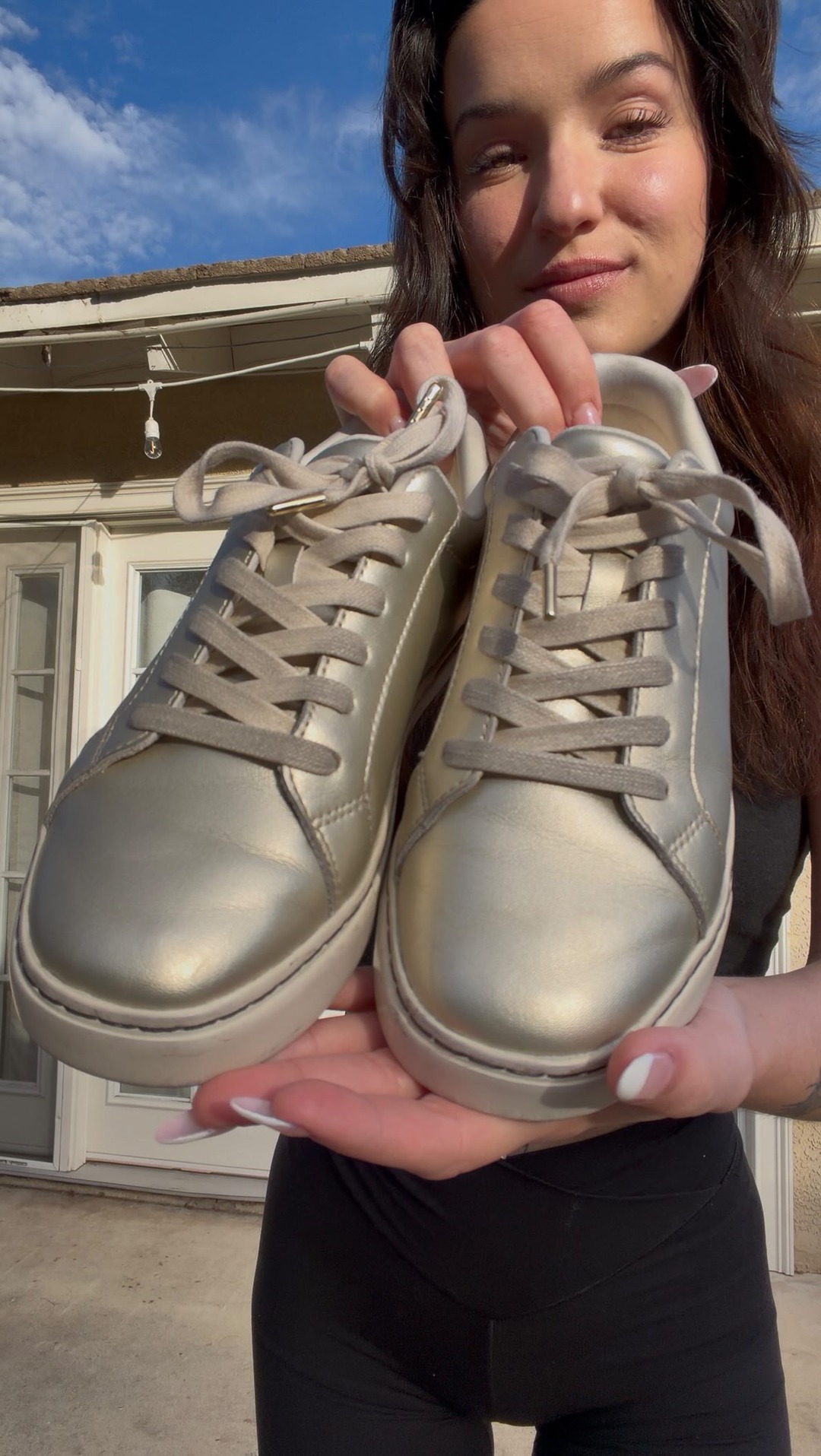 Showing off my shine with the new Champagne Low Top @fuego.dance shoes!🍾

With this brand new color on top of Fuego’s dual pivot points, these will have you looking good and feeling even better on the dance floor! They’re a MUST if you want to take your dance shoe game to the next level🥂

I want y’all to match with me so bad, so of course I have a code to save you some $$$! For these AND a ton of other super cute styles, click the link in my bio or use code 💸CHLOEK10💸 at checkout!!!

#linedance #linedancer #fuego #fuegodanceshoes #spin